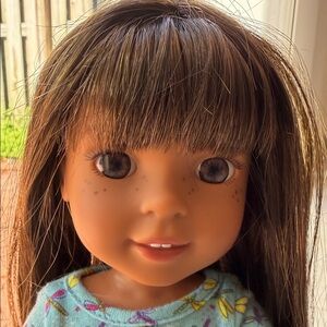 American Girl Wellie Wishers Doll with accessories